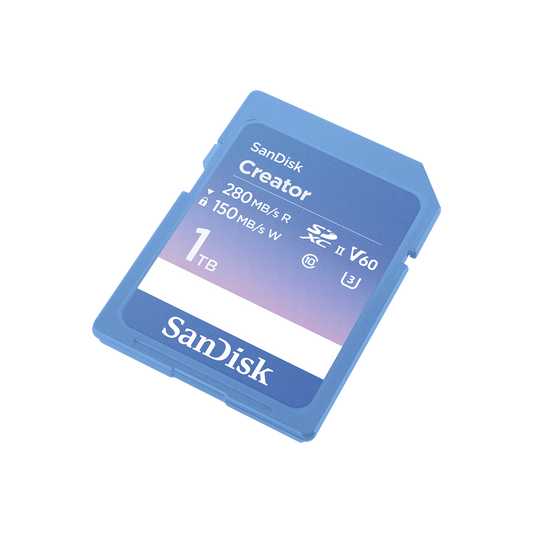 SanDisk Creator UHS V60 Memory Card 280MB/s 1TB - view 2