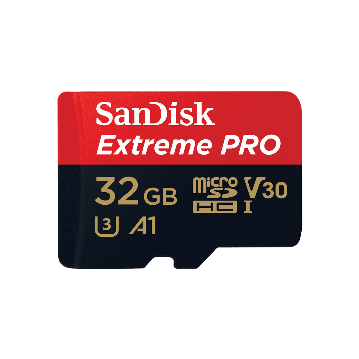 SanDisk Extreme Pro MicroSDHC & Adapter V30 U3 100MB/s 32GB