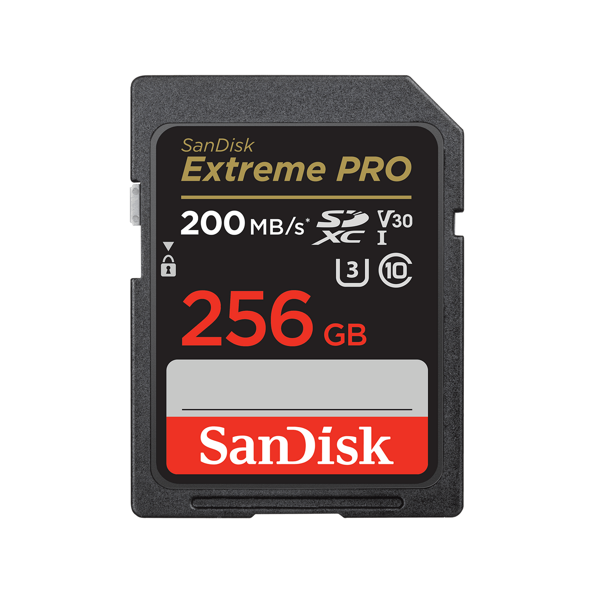 SanDisk Extreme Pro UHS Memory Card 200MB/s 256GB