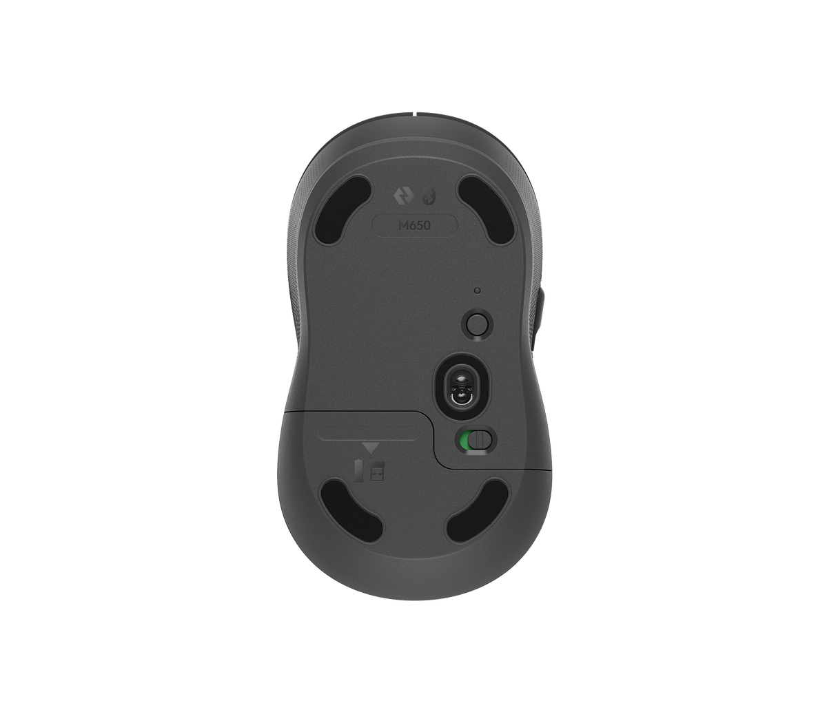 Logitech M650 - Signature Wireless Mouse - Graphite - Bluetooth – view 5