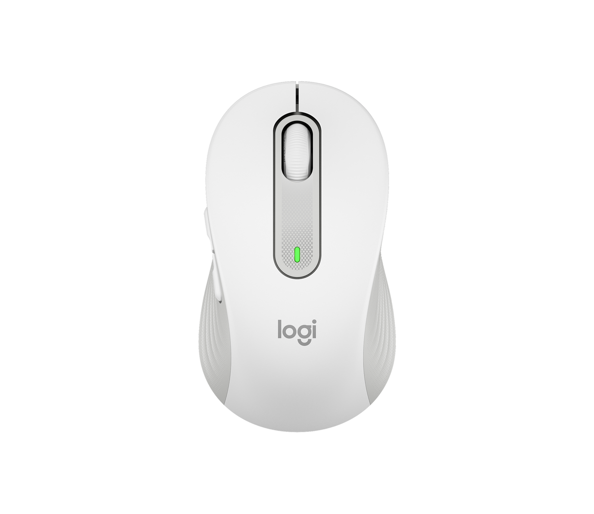 Logitech M650 - Signature Wireless Mouse - Off-White - Bluetooth