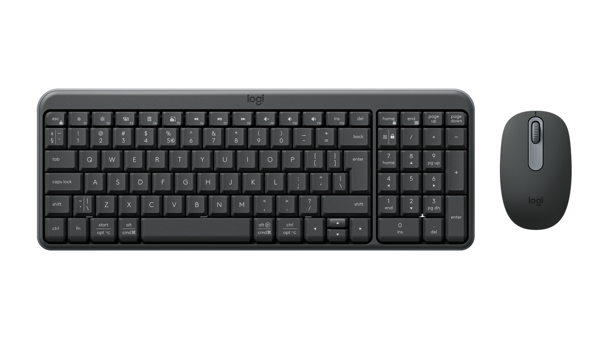 Logitech MK250 - Bluetooth Keyboard and Mouse combo - Graphite
