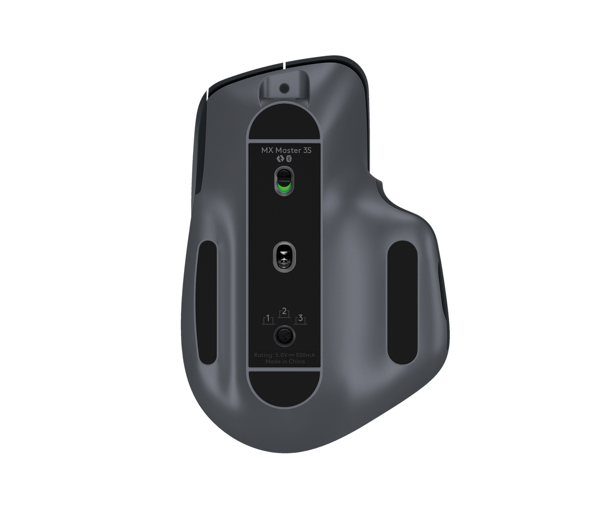 Logitech MX Master 3s - Bluetooth - Silent - Graphite - Horizontal scroll wheel – view 3