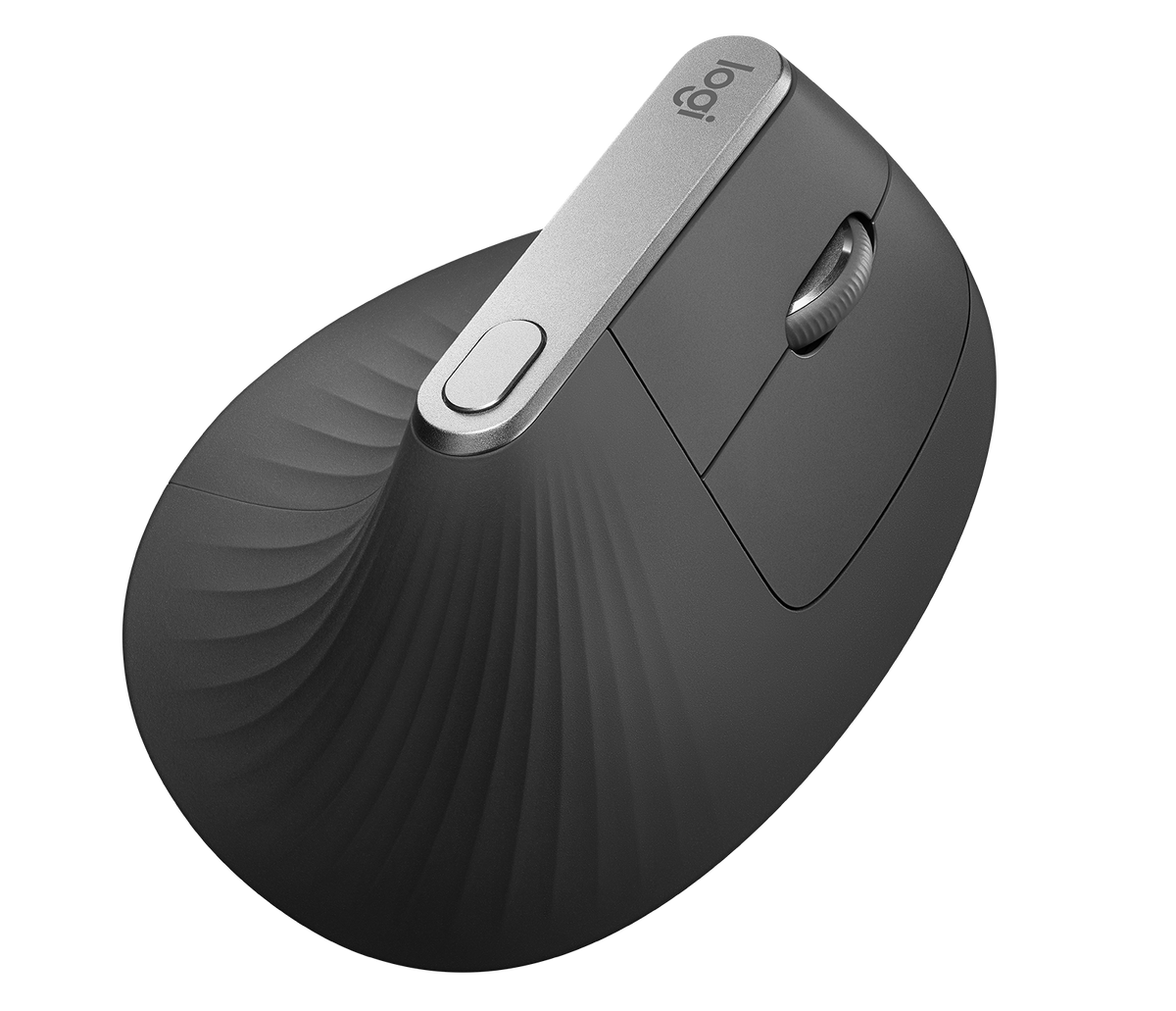 Logitech MX Vertical - Wireless Ergonomic mouse - Bluetooth - Silent - Graphite – view 4
