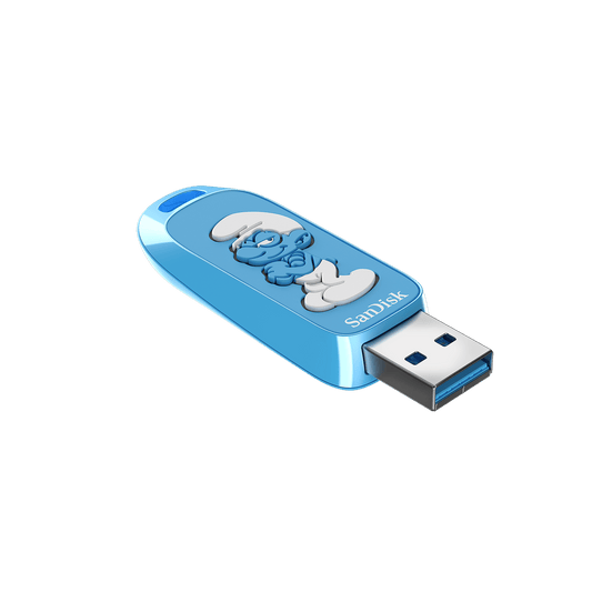 SanDisk Smurf USB 130MB/s 64GB - view 2
