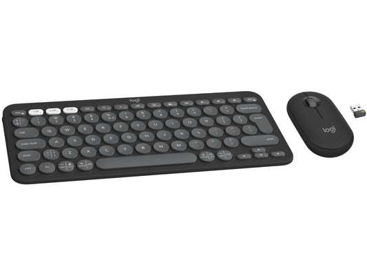 Logitech Pebble 2 Combo - Wireless Keyboard and Mouse - Graphite - Bluetooth – view 2