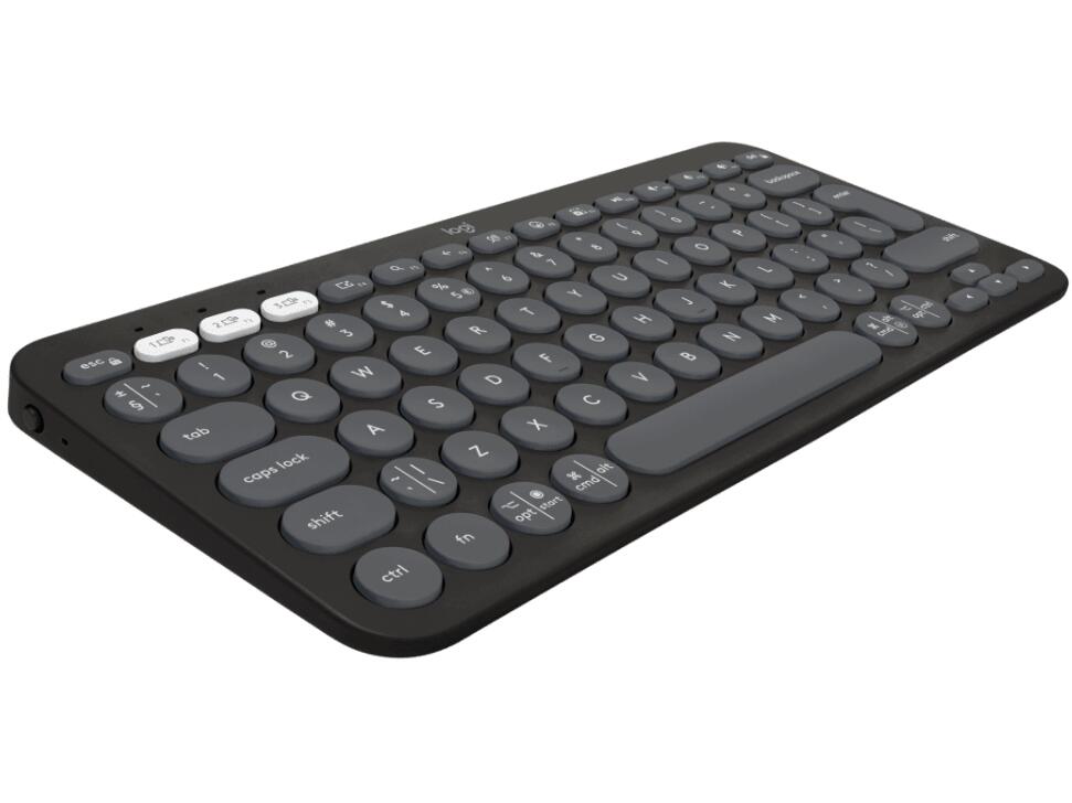 Logitech Pebble 2 Combo - Wireless Keyboard and Mouse - Graphite - Bluetooth – view 3