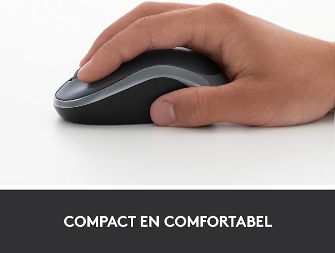 Logitech M185 - Wireless Mouse - Swift Grey