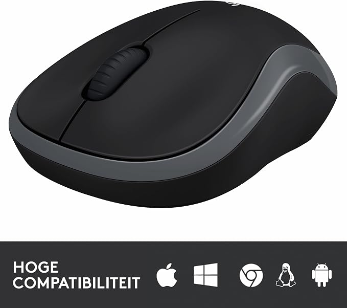 Logitech M185 - Wireless Mouse - Swift Grey