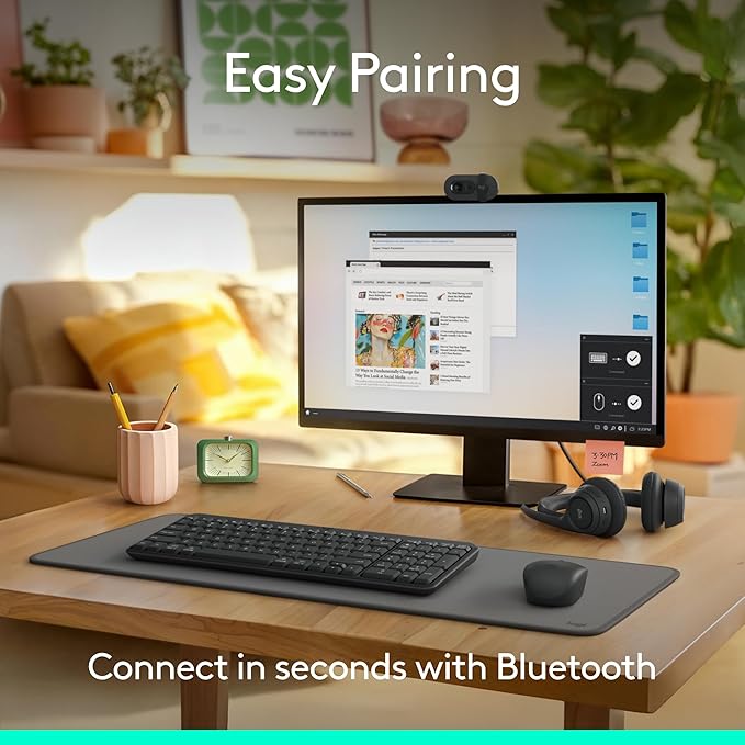 Logitech MK250 - Bluetooth Keyboard and Mouse combo - Graphite