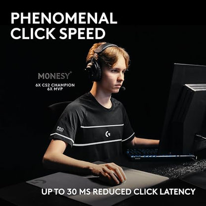 Logitech PRO X2 SUPERSTRIKE LIGHTSPEED Wireless Gaming Mouse - view 5
