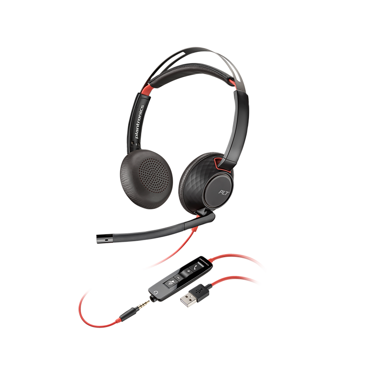 HP Poly Blackwire 3320 Wired Headset Stereo Microsoft Teams