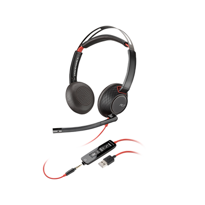 HP Poly Blackwire 3320 Wired Headset Stereo Microsoft Teams