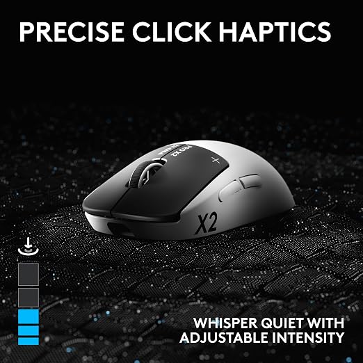 Logitech PRO X2 SUPERSTRIKE LIGHTSPEED Wireless Gaming Mouse – White