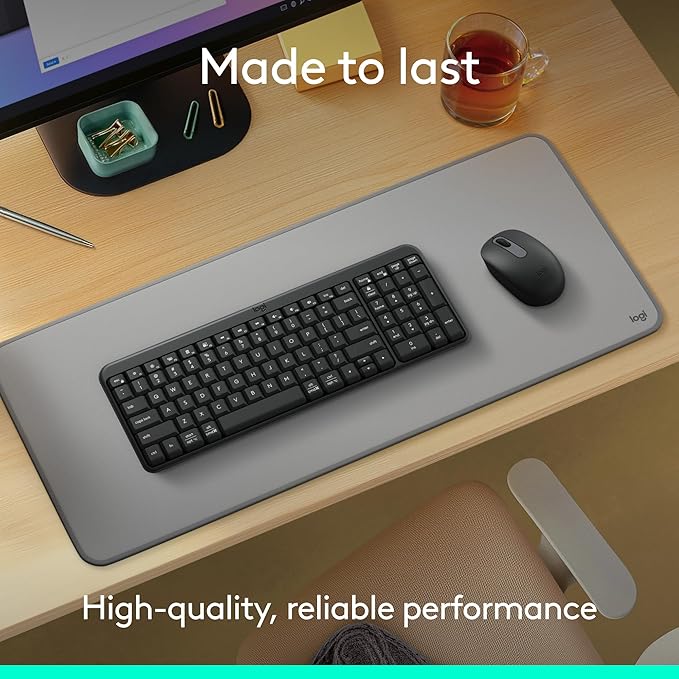 Logitech MK250 - Bluetooth Keyboard and Mouse combo - Graphite