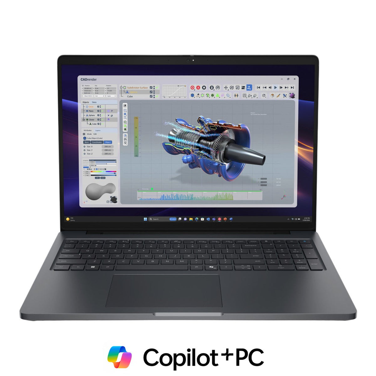 Dell Pro Precision 5 PW516261 Ultra 7 32GB 1TB NVIDIA RTX Pro 2000 Win 11 Pro 3Y Ps – view 2