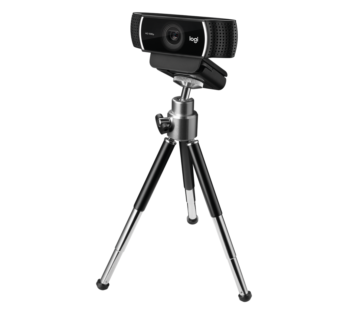 Logitech C922 Pro - Webcam - Stream edition - USB - Black - Includes tripod – view 4