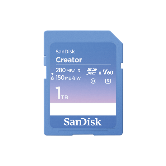 SanDisk Creator UHS V60 Memory Card 280MB/s 1TB