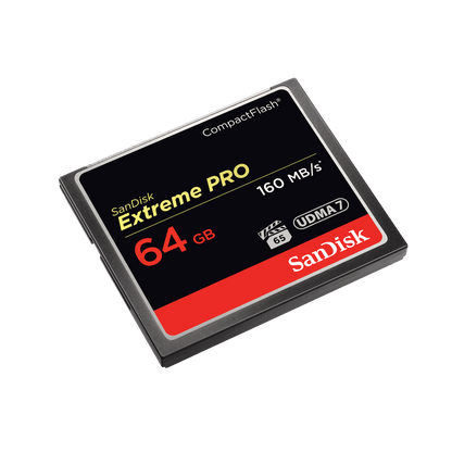 SanDisk Extreme Pro CF Memory Card 160MB/s 64GB