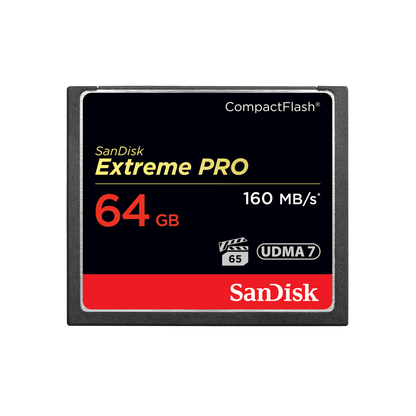 SanDisk Extreme Pro CF Memory Card 160MB/s 64GB - view 3