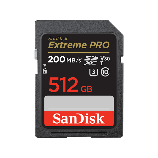 SanDisk Extreme Pro UHS Memory Card 512GB
