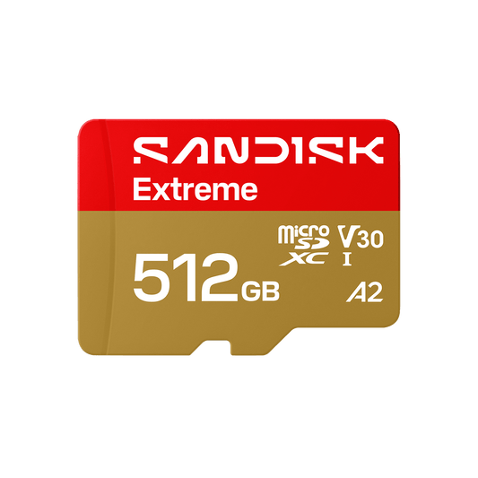 SanDisk Creator MicroSD UHS & Adapter 190MB/s 512GB