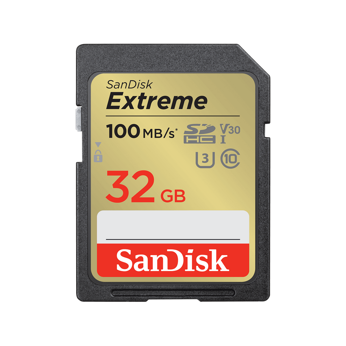 SanDisk Extreme UHS Memory Card 100MB/s 32GB SD Card
