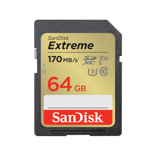 SanDisk Extreme UHS Memory Card 170MB/s 64GB