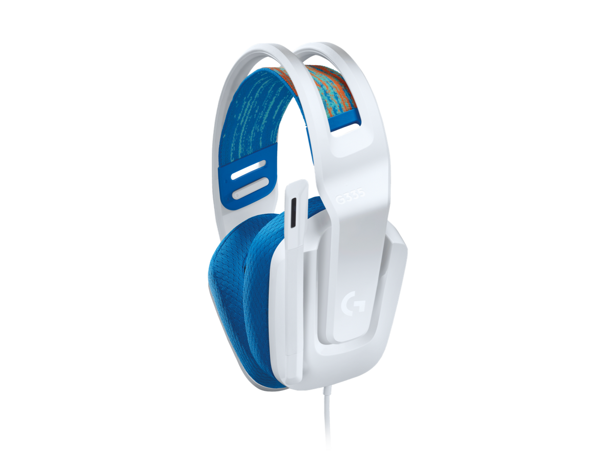 Logitech G335 – Gaming headset – Wired 3.5mm – White – view 2