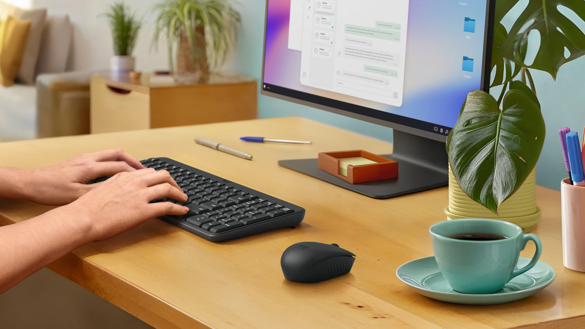 Logitech MK250 - Bluetooth Keyboard and Mouse combo - Graphite – view 5