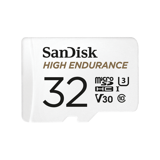 SanDisk High Endurance microSD Memory Card with Adapter 32GB