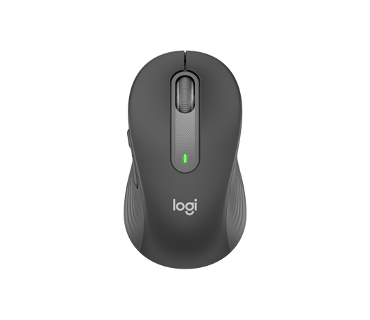 Logitech M650 - Signature Wireless Mouse - Graphite - Bluetooth