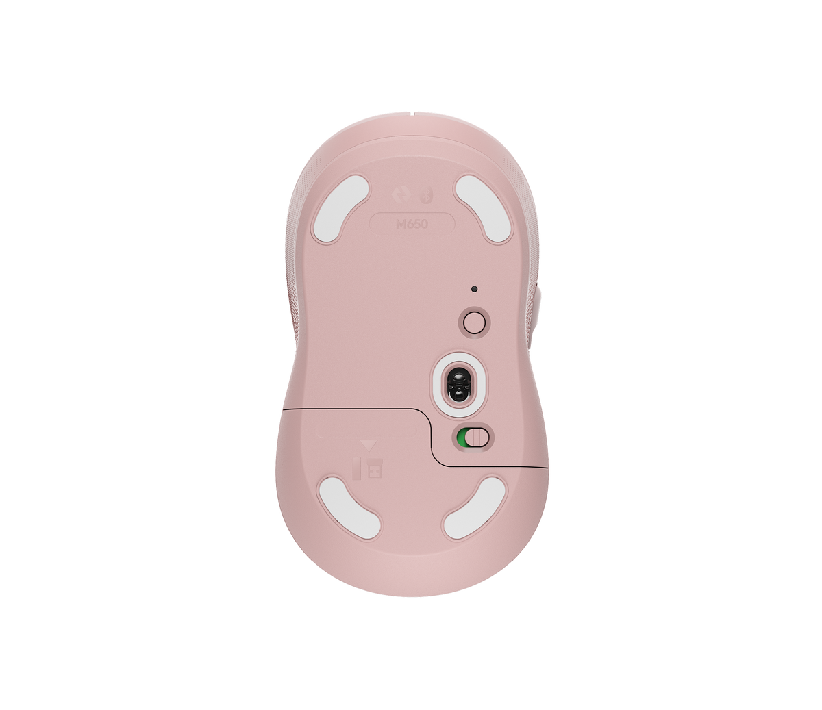 Logitech M650 - Signature Wireless Mouse - Rose - Bluetooth – view 5