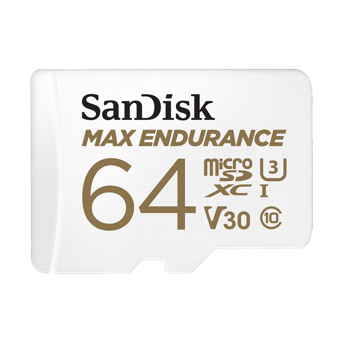 SanDisk Max Endurance MicroSD & Adapter 100MB/s 64GB