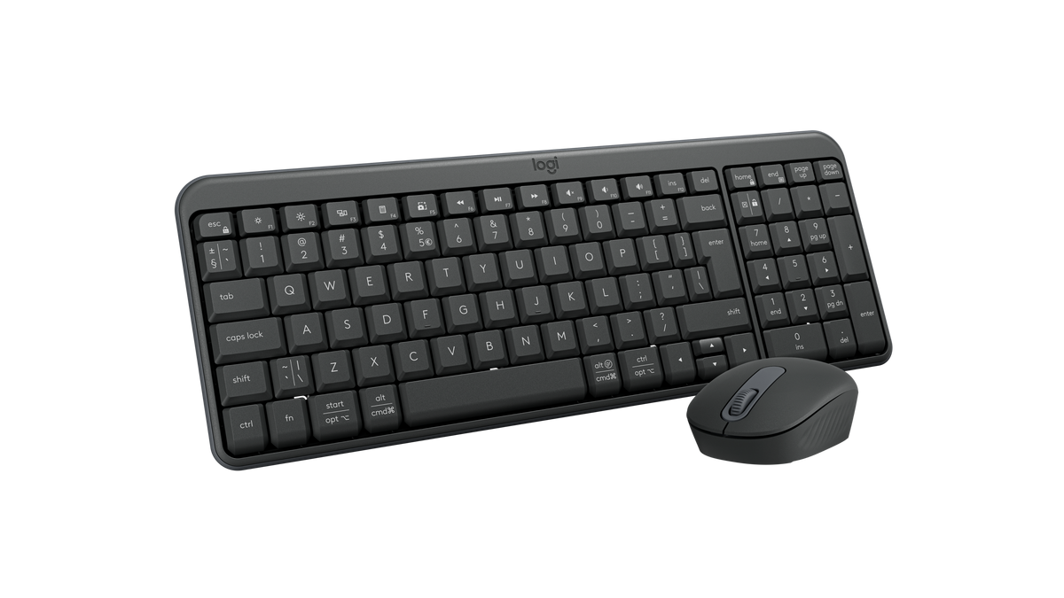 Logitech MK250 - Bluetooth Keyboard and Mouse combo - Graphite – view 3