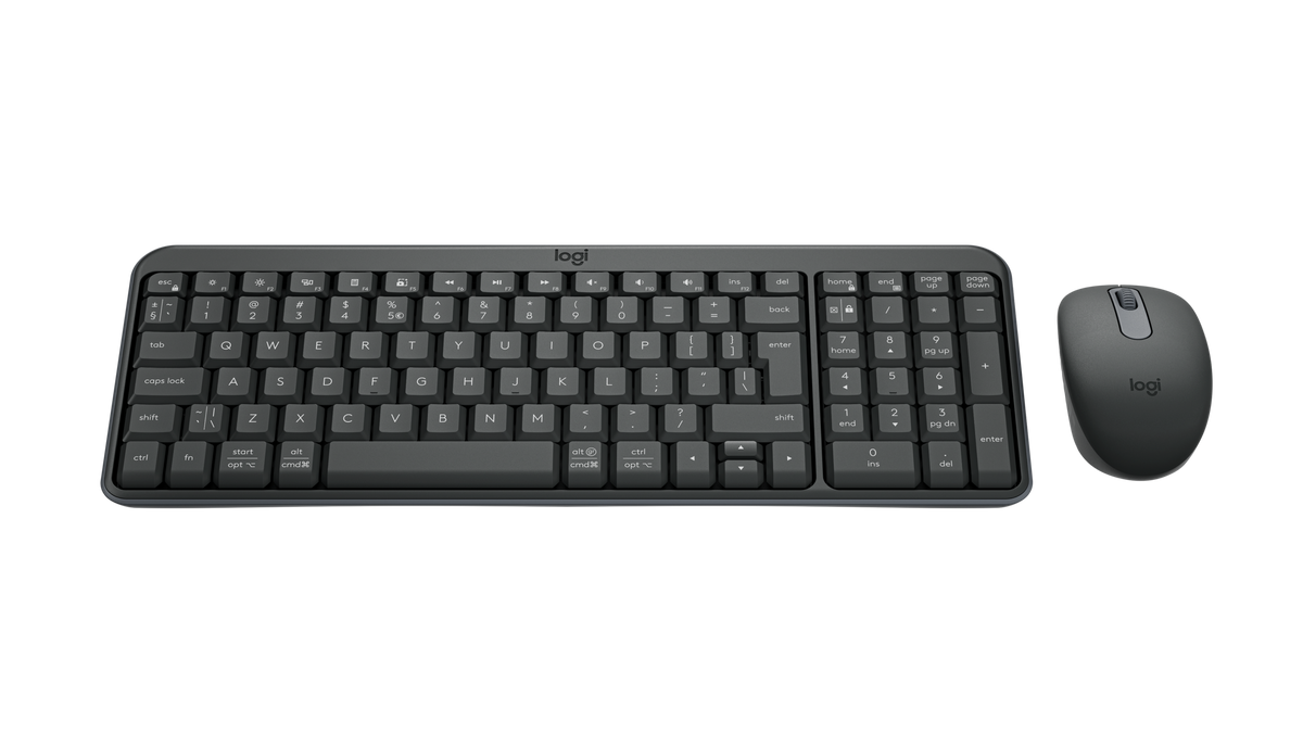 Logitech MK250 - Bluetooth Keyboard and Mouse combo - Graphite – view 2