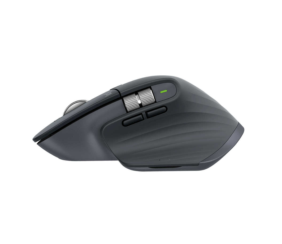 Logitech MX Master 3s - Bluetooth - Silent - Graphite - Horizontal scroll wheel – view 2