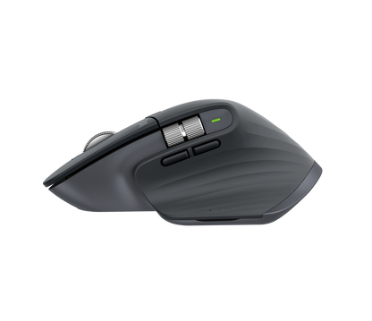Logitech MX Master 3s - Bluetooth - Silent - Graphite - Horizontal scroll wheel – view 2