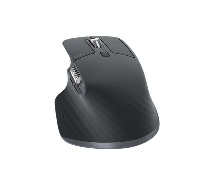 Logitech MX Master 3s - Bluetooth - Silent - Graphite - Horizontal scroll wheel – view 4
