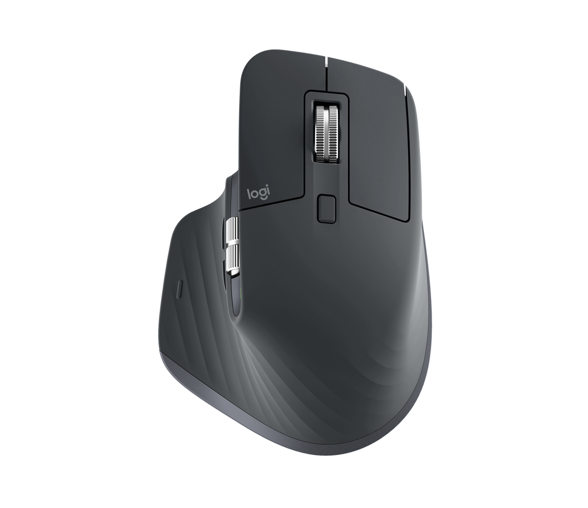 Logitech MX Master 3s - Bluetooth - Silent - Graphite - Horizontal scroll wheel