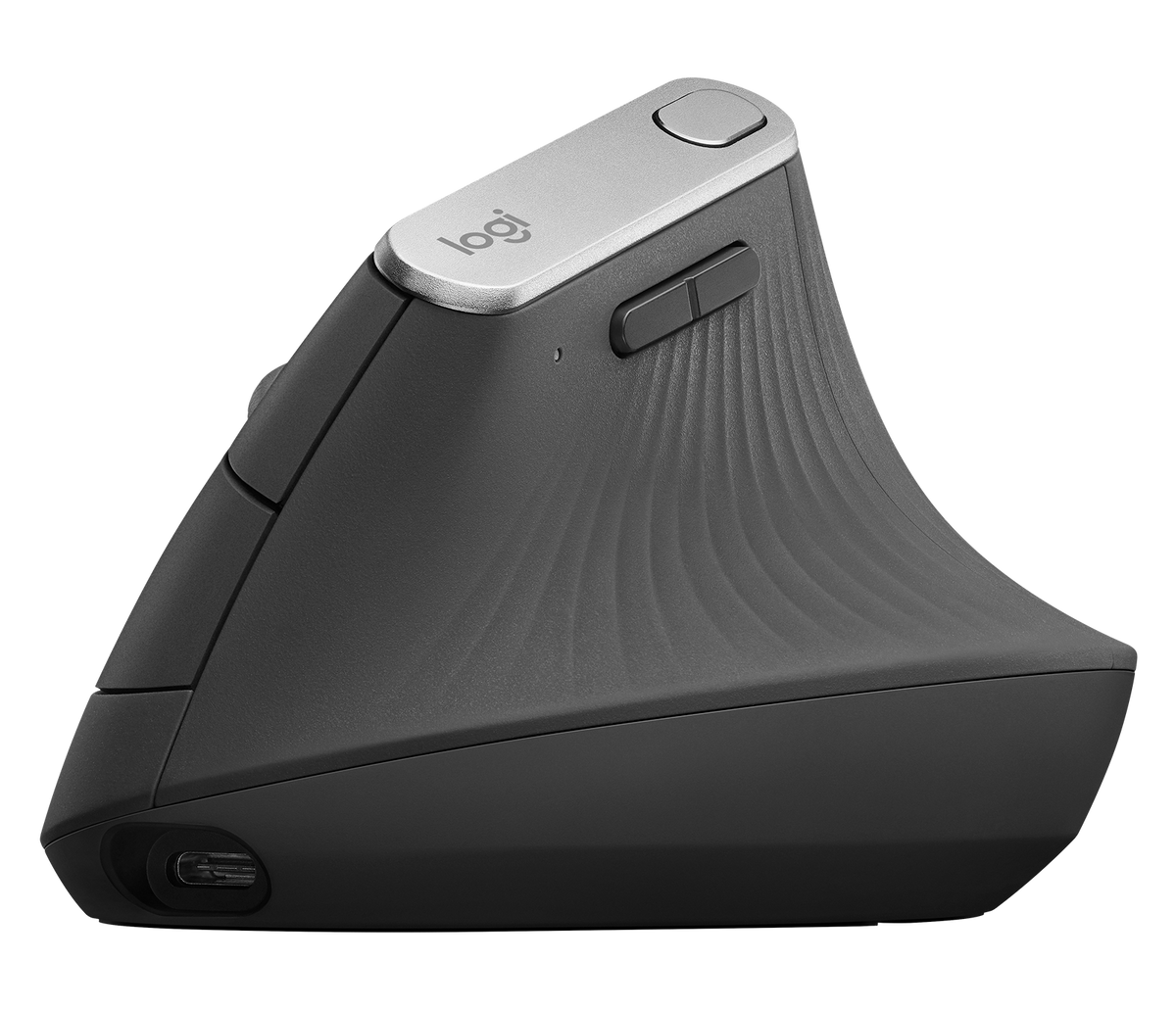 Logitech MX Vertical - Wireless Ergonomic mouse - Bluetooth - Silent - Graphite – view 2