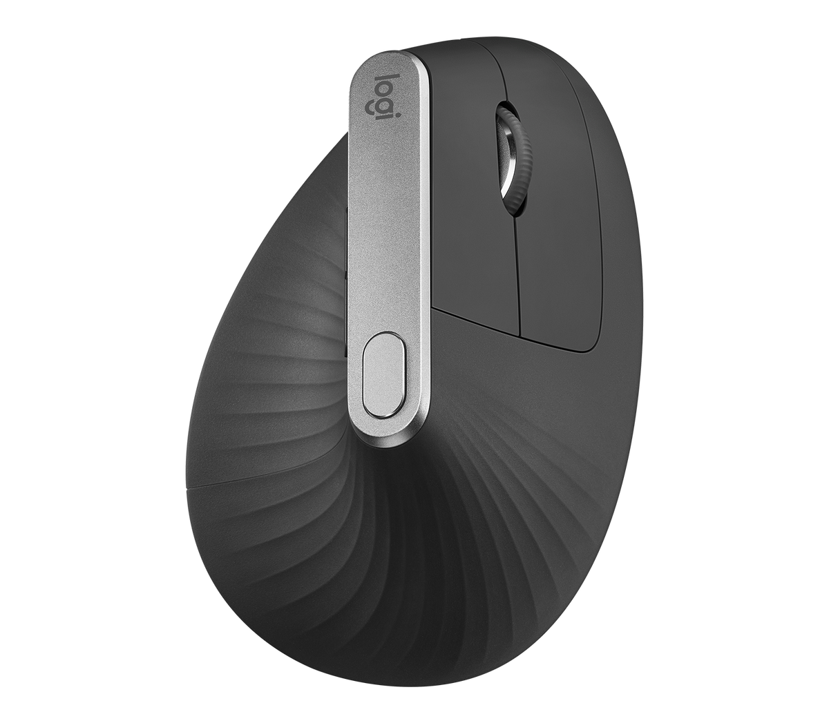 Logitech MX Vertical - Wireless Ergonomic mouse - Bluetooth - Silent - Graphite