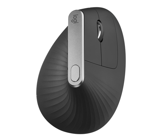 Logitech MX Vertical - Wireless Ergonomic mouse - Bluetooth - Silent - Graphite