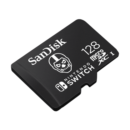 SanDisk Nintendo MicroSD UHS Fortnite Skull Trooper 100MB/s 128GB - view 2