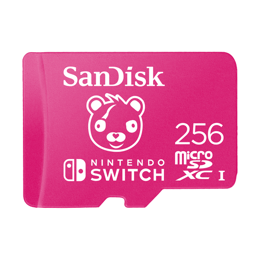 SanDisk Nintendo MicroSD UHS Fortnite 100MB/s 256GB