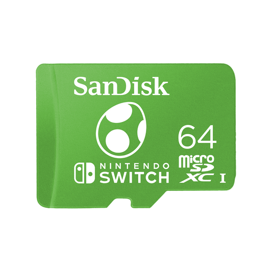 SanDisk Nintendo MicroSD UHS Yoshi 100MB/s 64GB